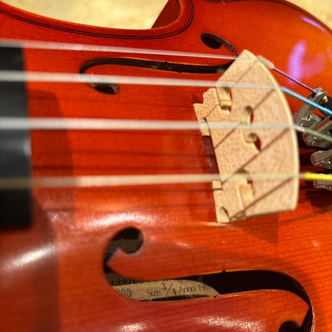 極艶・極美●鈴木バイオリン● No.300 3/4 ヴァイオリン 1985年製