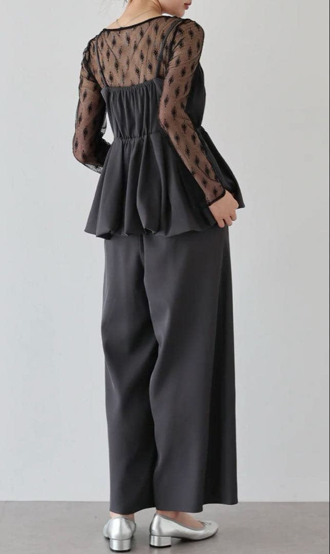 パンツドレス Baloom cami set up et.UNiVER グレー