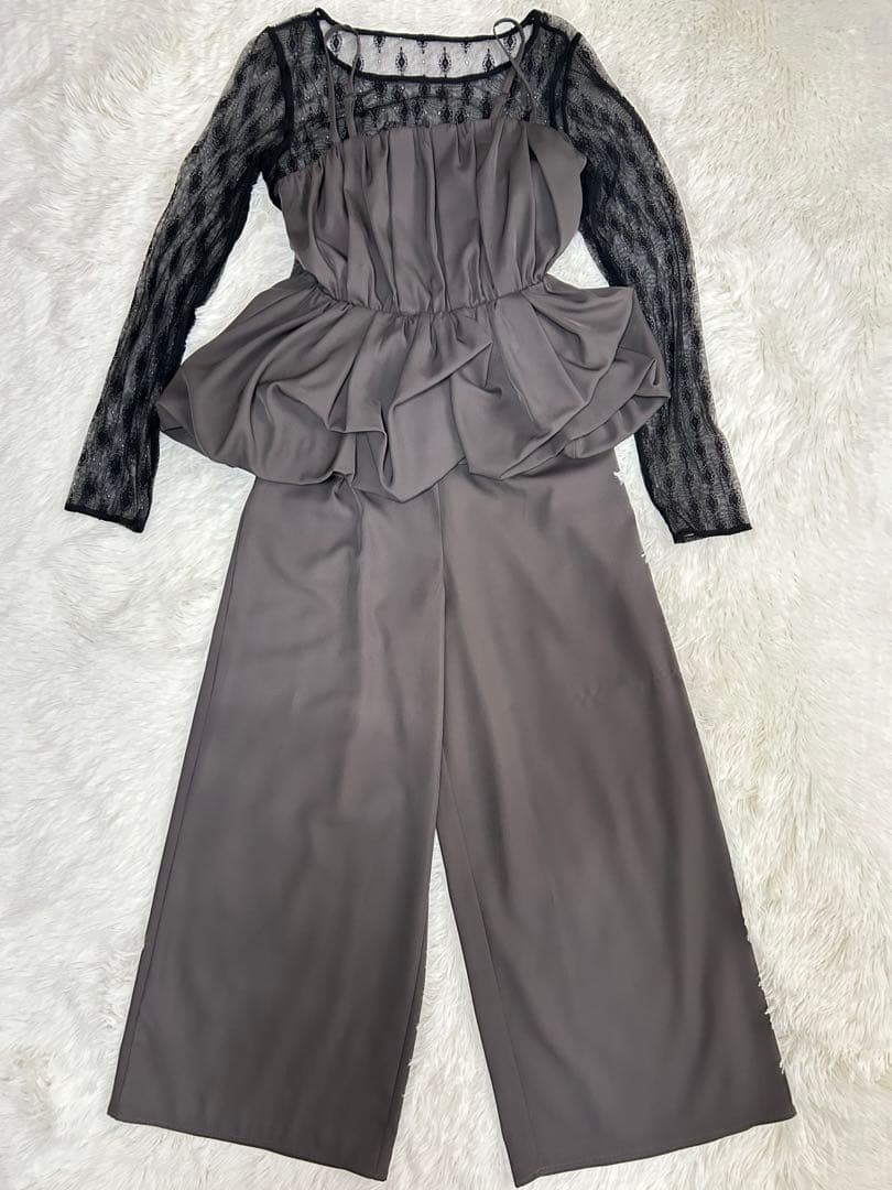 パンツドレス Baloom cami set up et.UNiVER グレー