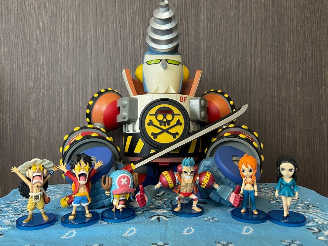 ワンピース ワーコレフランキー将軍フィギュアセット