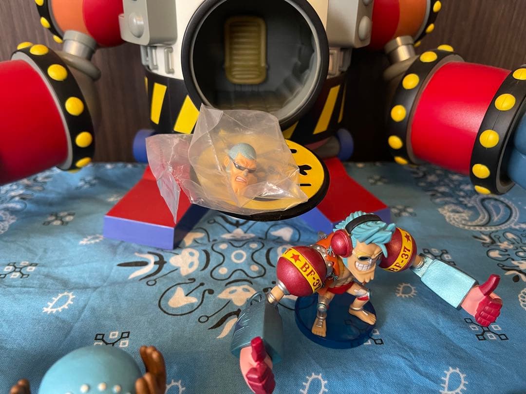 ワンピース ワーコレフランキー将軍フィギュアセット
