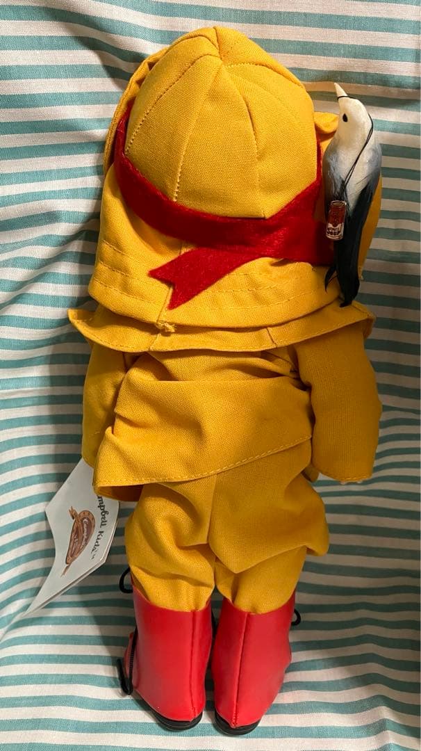 キャンベルスープ古い人形＊アメリカントリー雑貨アンティークドールインテリア飾り