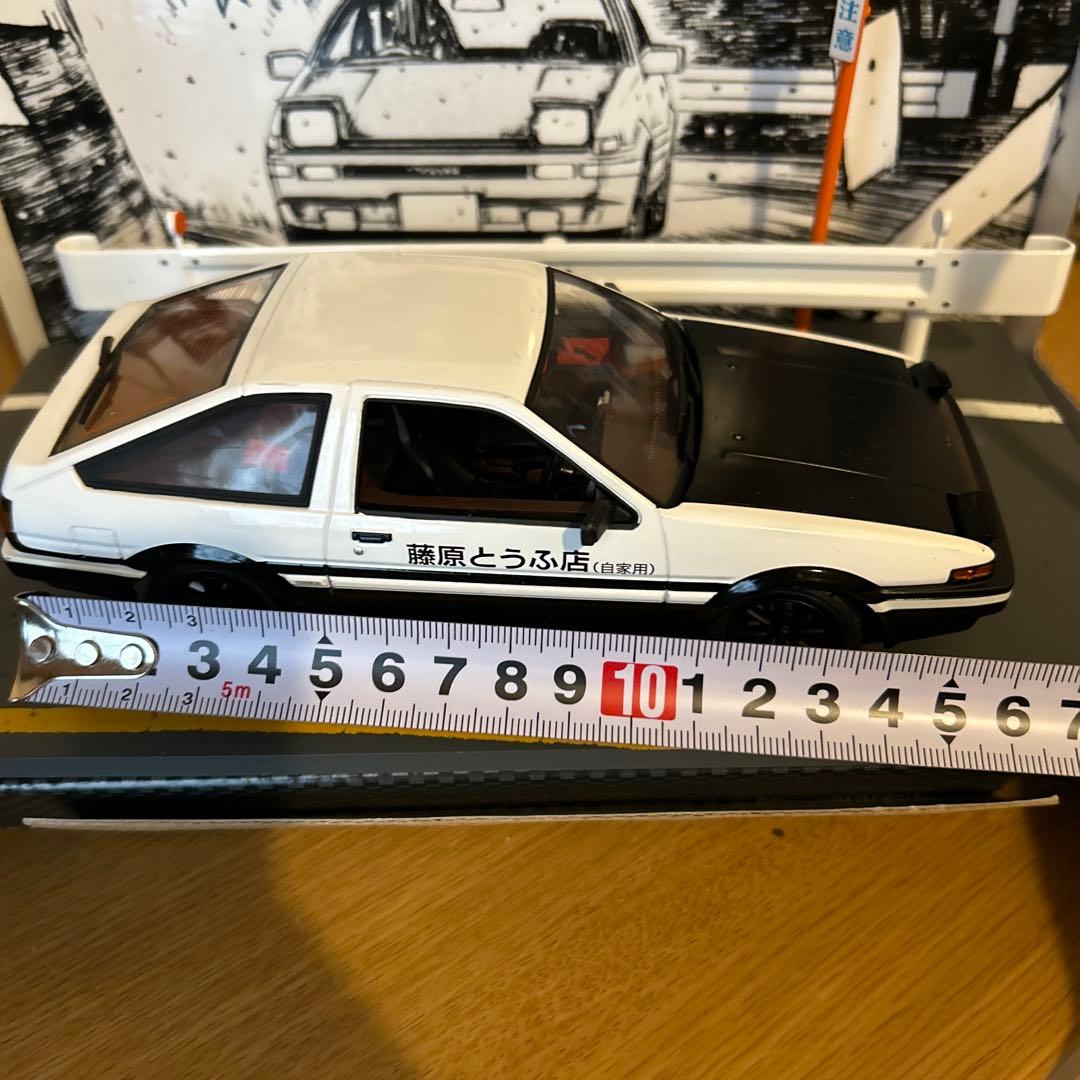 イニシャルD TOYOTA AE86 ミニカー　 台座ネジ欠品
