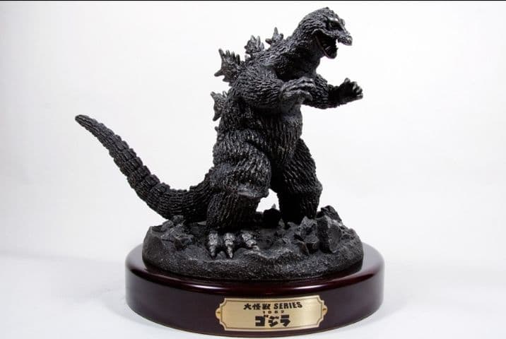 ゴジラ　誕生60周年1/300ブロンズ像1962