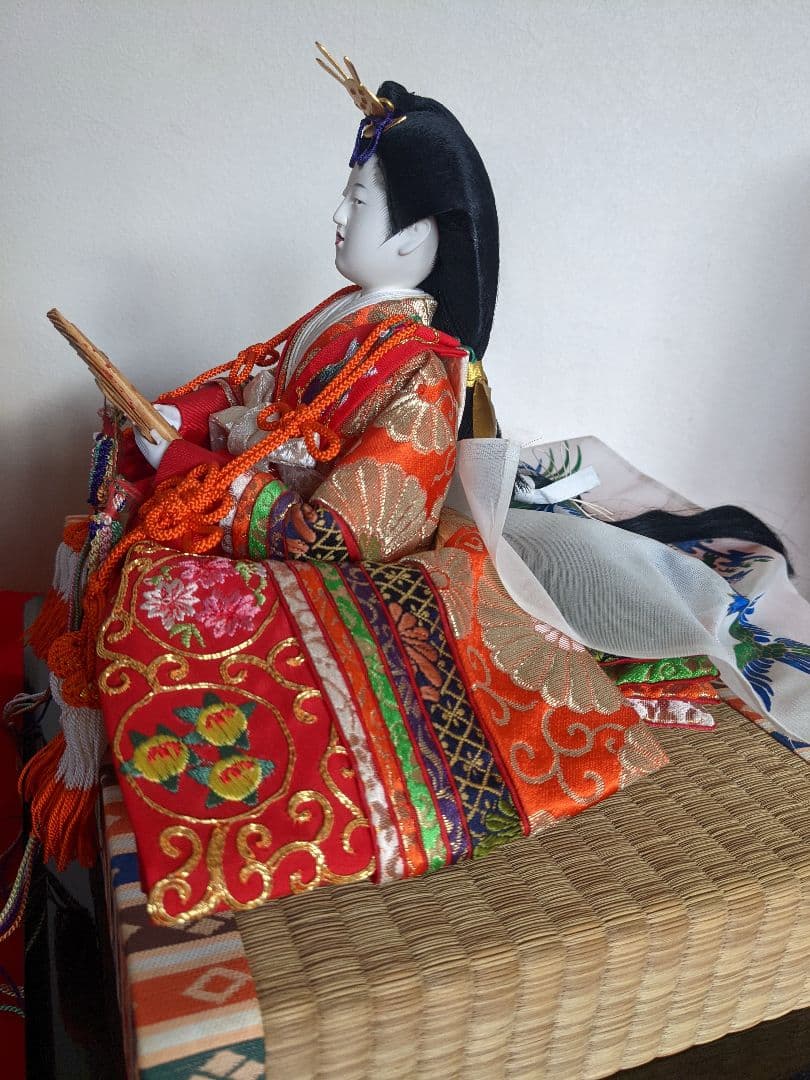 有職人形司　平安桂甫作親王飾り