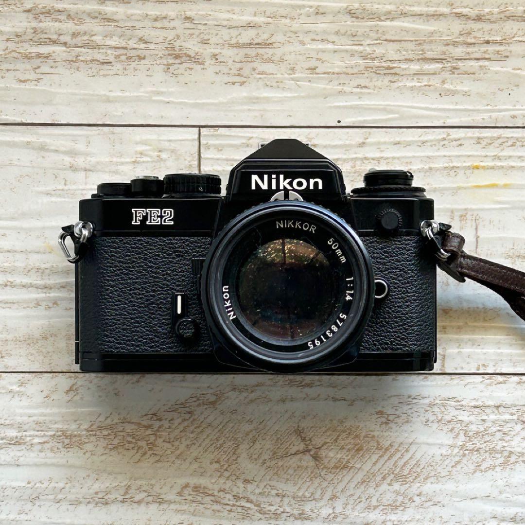 Nikon ニコン　FE2 ブラック　レンズ　50mmF1.4
