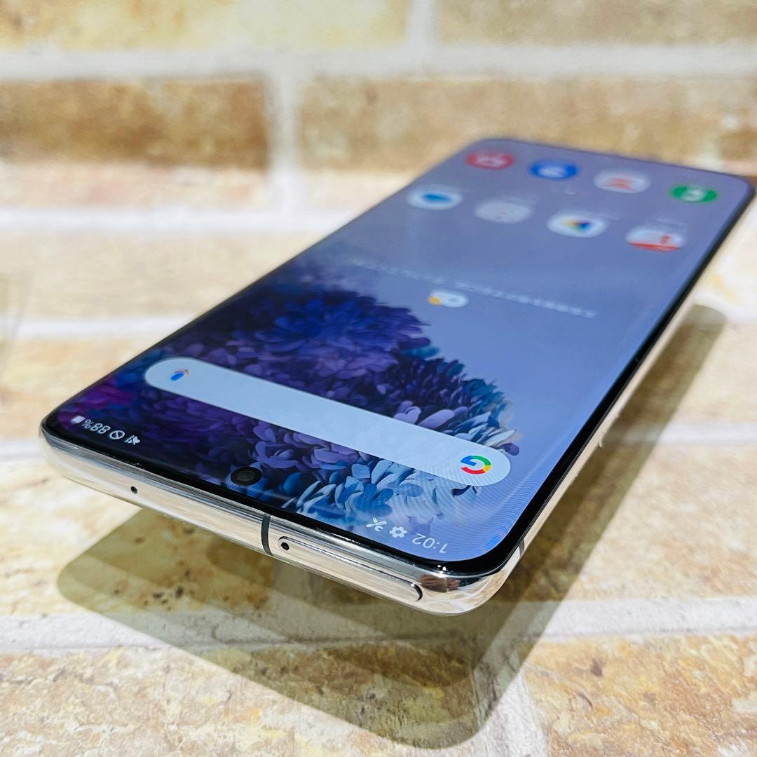 SIMフリー Galaxy S20 5G 128GB クラウドホワイト 電池良好