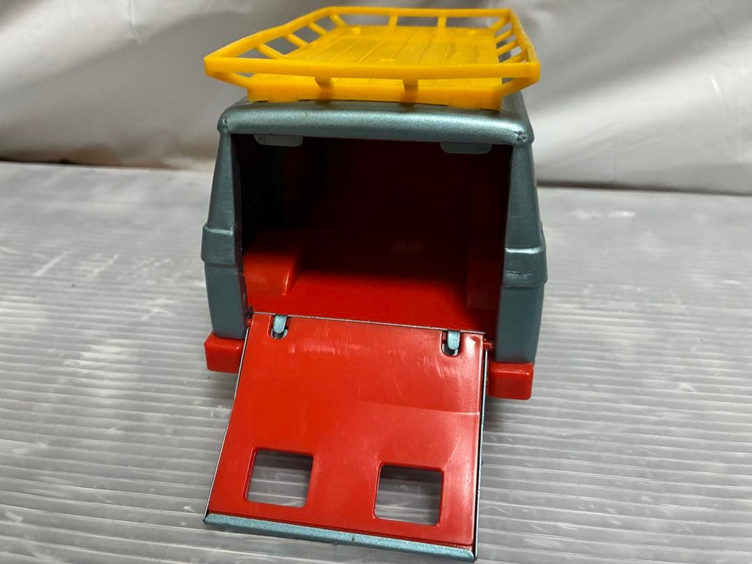 野村トーイ ブリキ テレビ中継車 RTVラジオ・テレビ放送 当時物 昭和レトロ