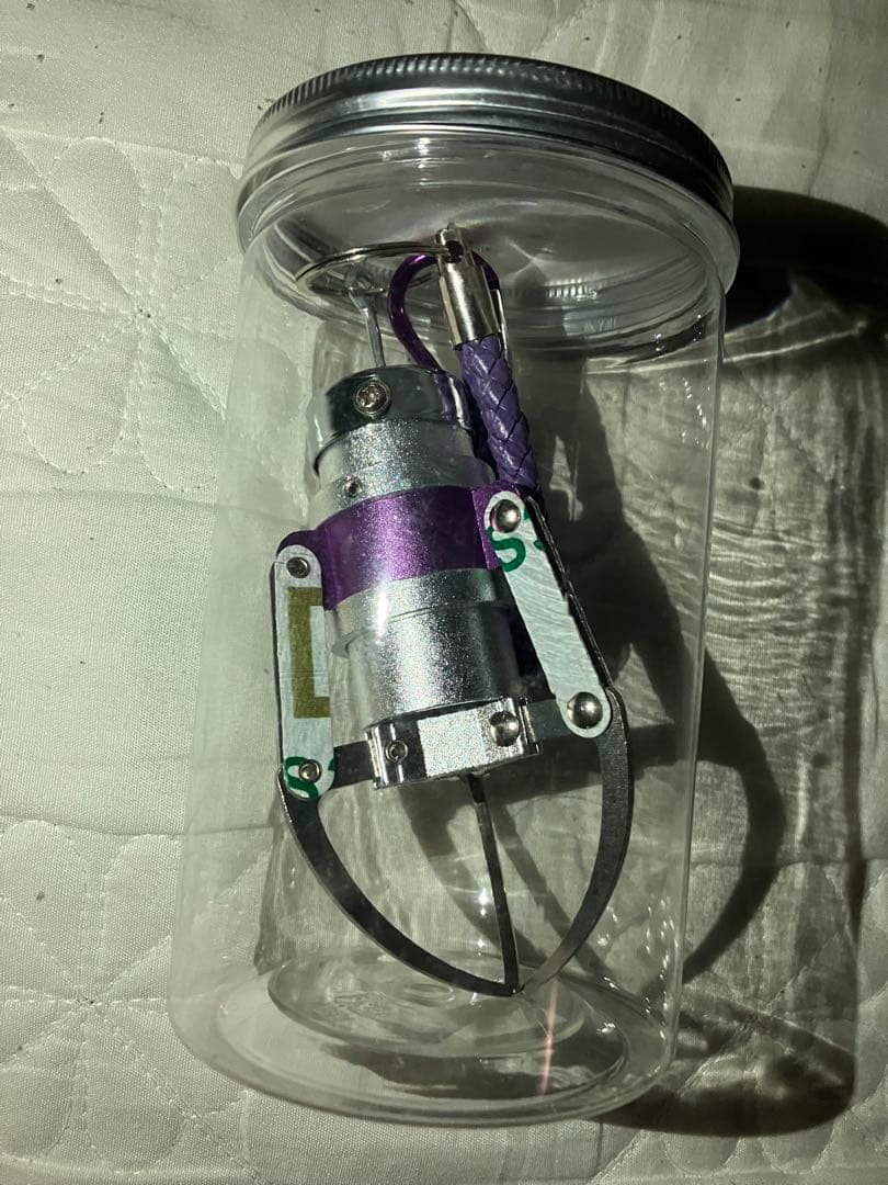 つかめる！メタルクレーンア ームパープル紫