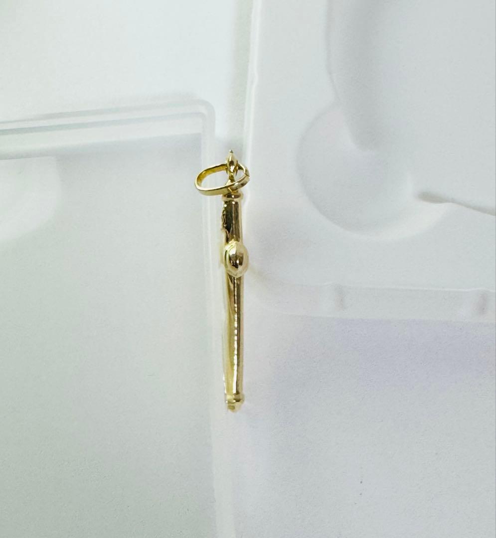 金のクロスペンダント　18k