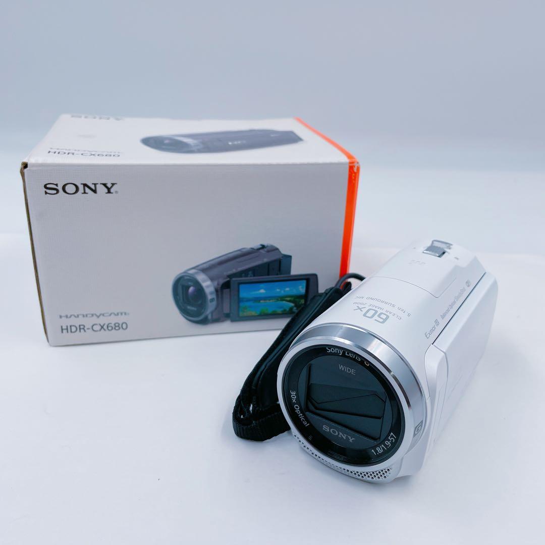 9BM11 SONY HD ビデオ カメラ HDR-CX680 通電のみ確認済