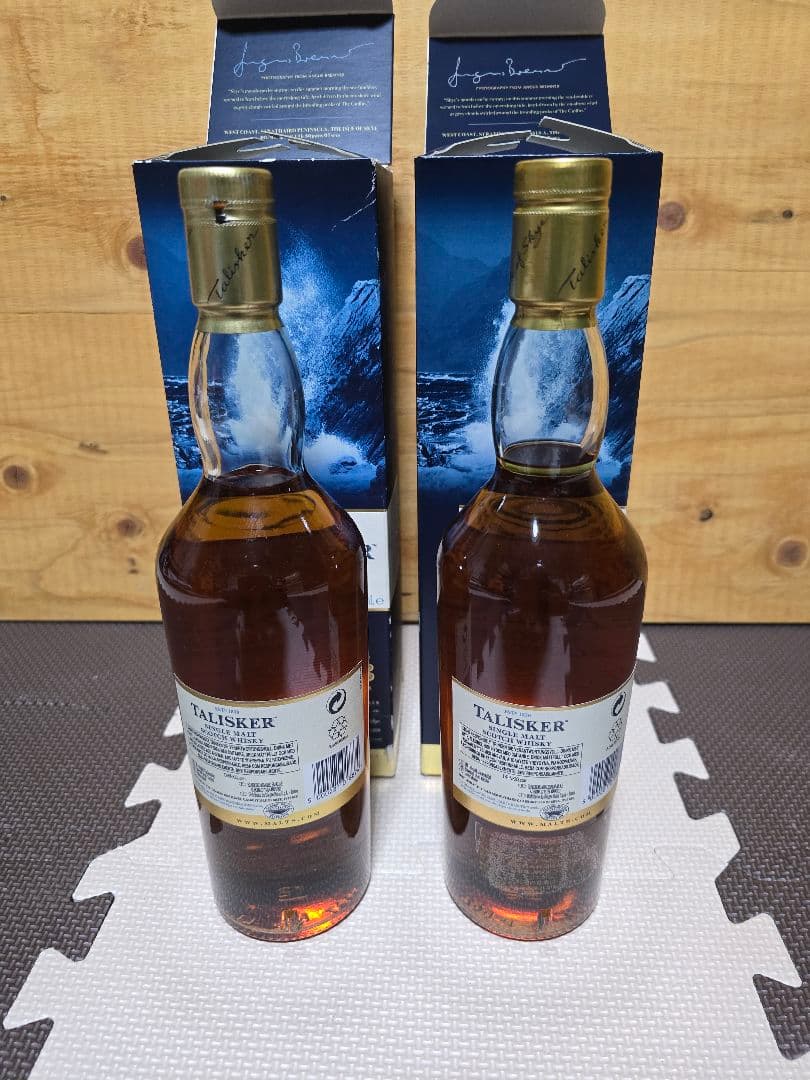 (正規品)旧タリスカー18年 2本送料無料　未開栓　スコッチウイスキー
