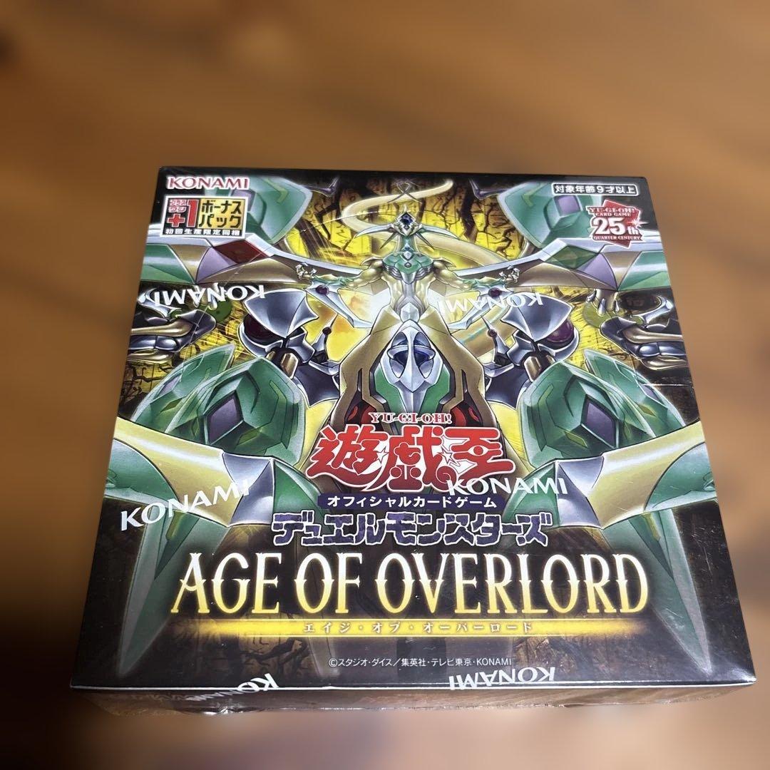 遊戯王OCG AGE OF OVERLORD 30パック入り
