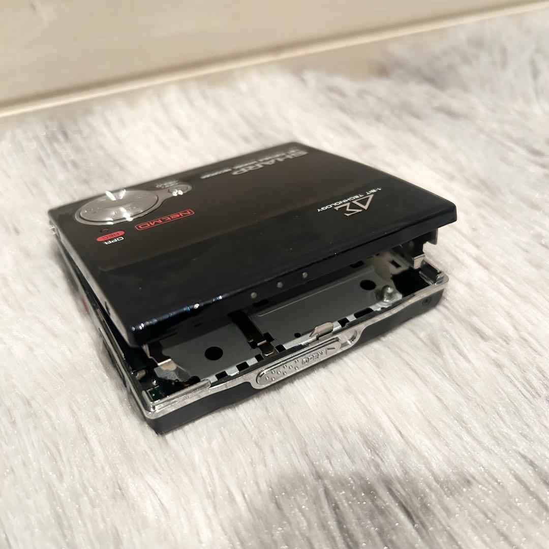 【美品】 SHARP ポータブルMDレコーダー IM-DR80