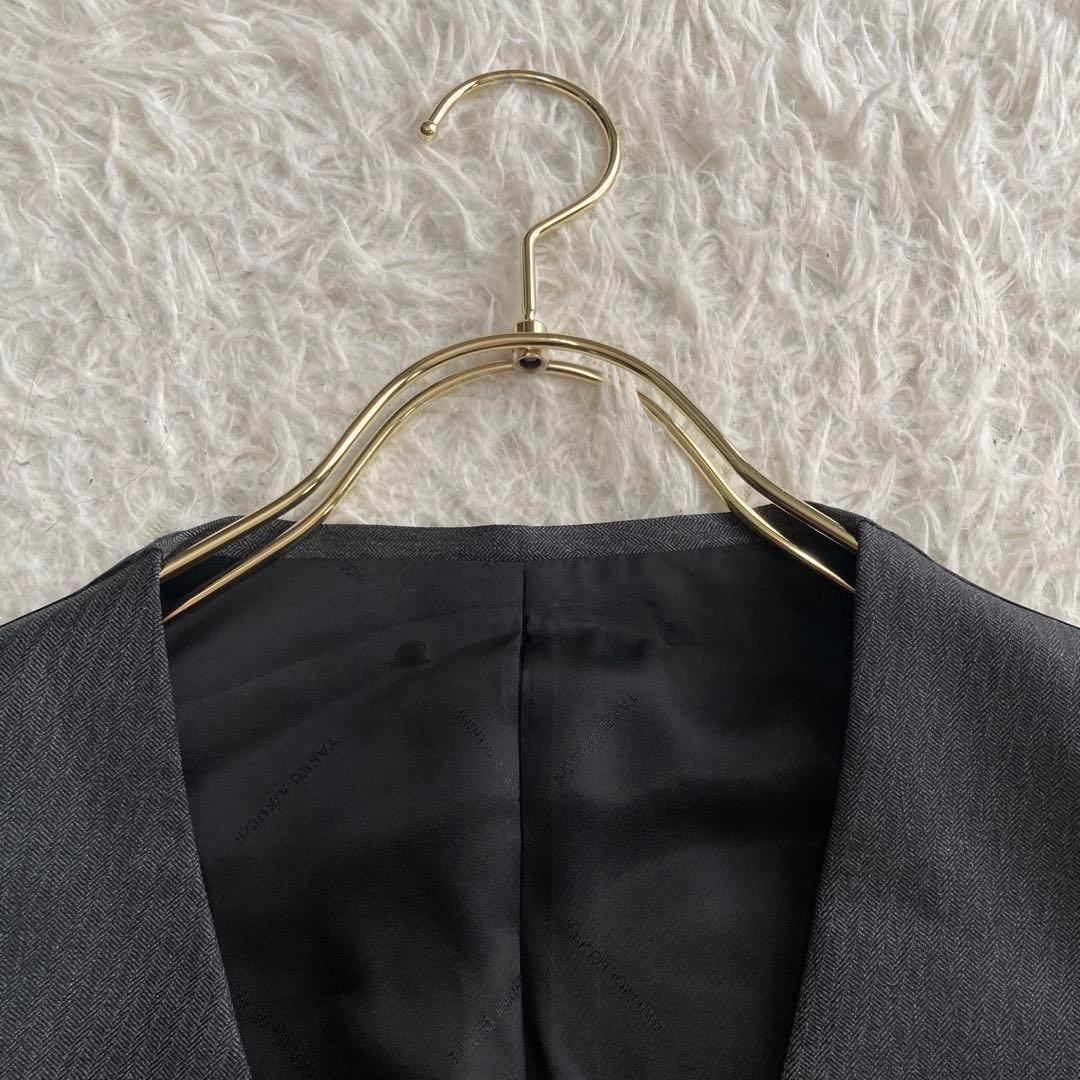 ［未使用］TAKEO KIKUCHI ジレ グレー LL ビジネス フォーマル