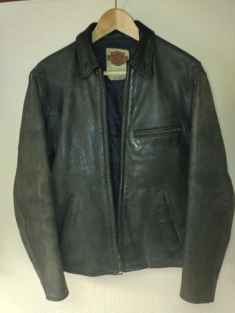 本革ブルゾン　ハーレーダビットソン
