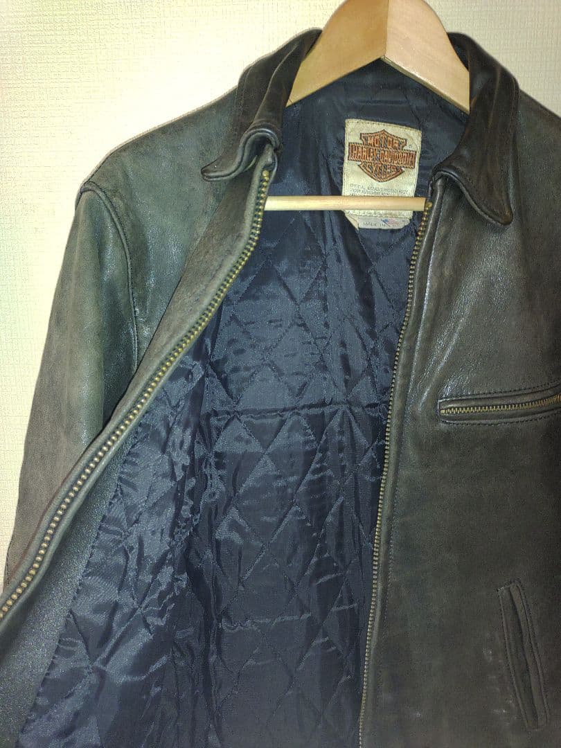 本革ブルゾン　ハーレーダビットソン