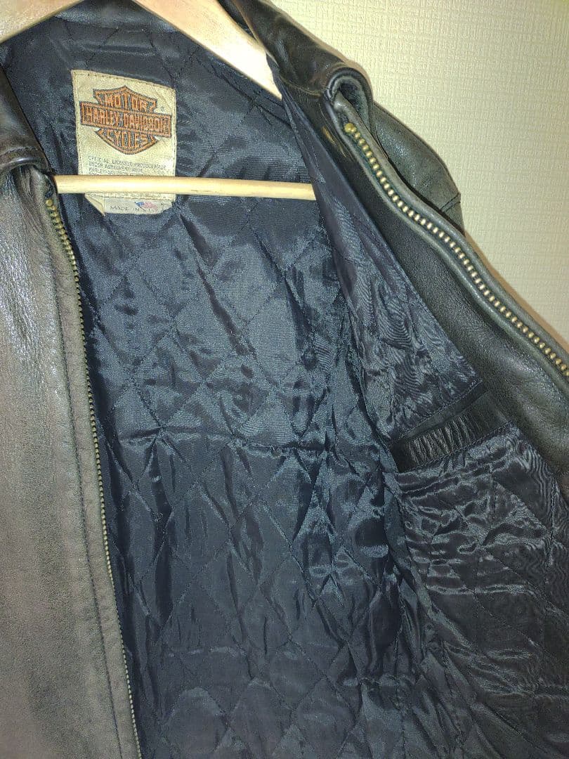 本革ブルゾン　ハーレーダビットソン