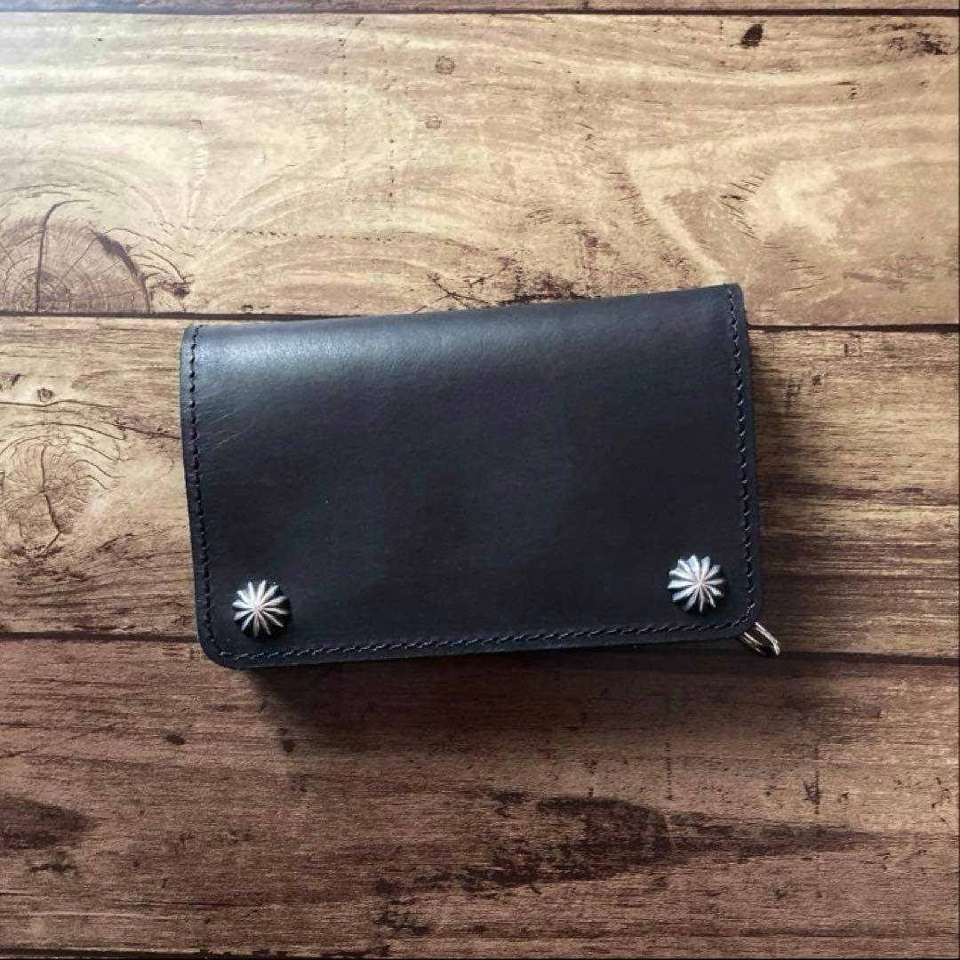 【あんぱんまん】トラッカーウォレット150（ミドル）【お札を折らずに収納】