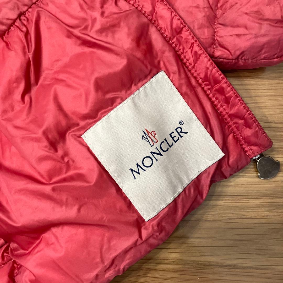 MONCLER キッズ ダウンコート ピンク