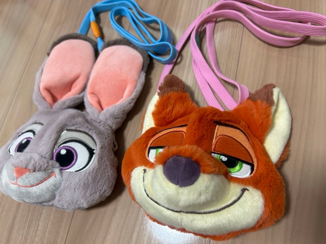 2点セット❤︎ ショルダーバッグ ポシェット ズートピア ジュディ ニック