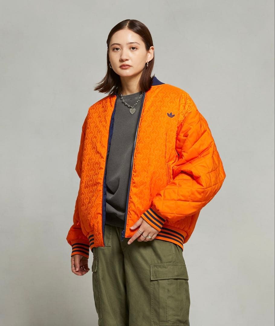 本日限定価格❗️adidas 70sリバーシブルオーバーサイズ ボンバージャケット