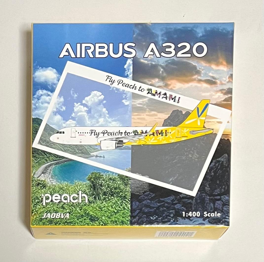 航空機・ヘリコプター Peach A320 JA08VA Fly Peachto Amami