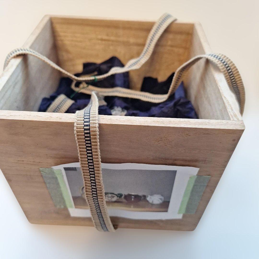 四滴　茶入　箱付き