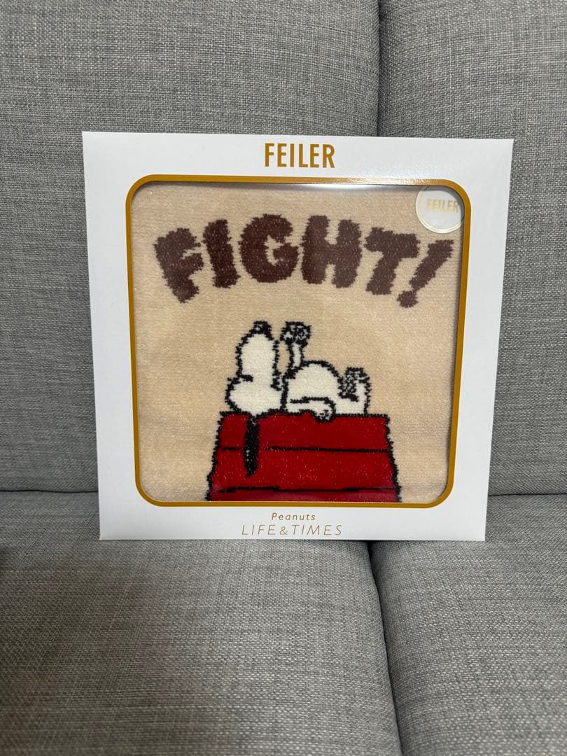 FEILER スヌーピー ハンカチ 巾着