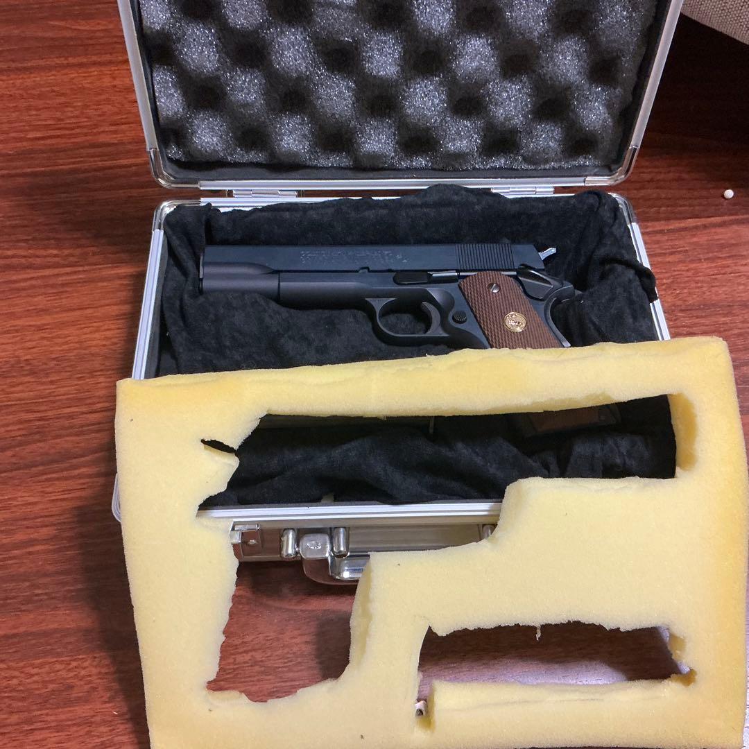 ガスガン　コルトシリーズ70 ケース付きガス漏れなし　 動作品