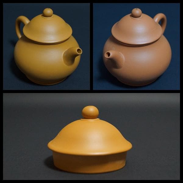 中国高級工芸美術師 尹恵群造 黄泥藩壺 急須 手造り急須 紫砂壺茶道具★美品★