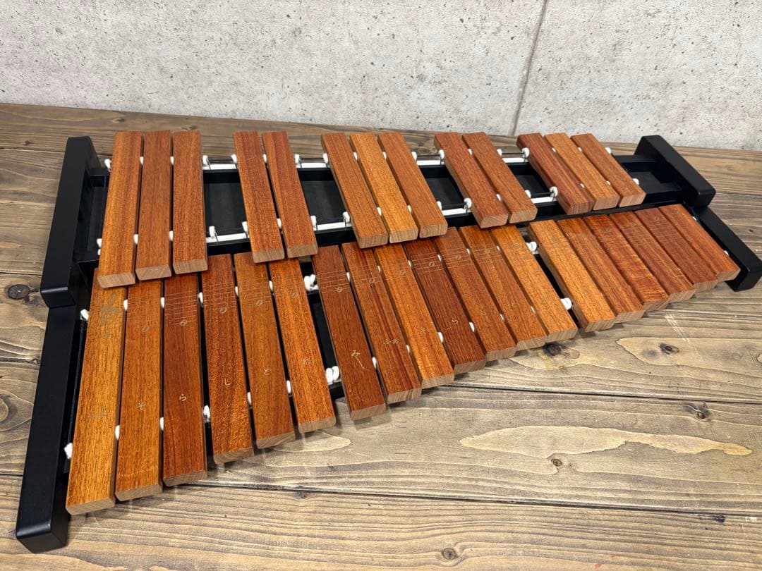 Zen-on ゼンオン シロフォン ZX32BK マレット３組 木琴 コンパクト