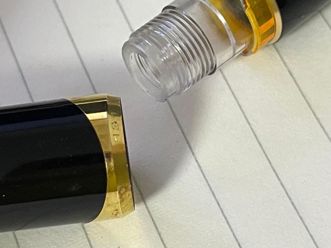 Montblanc 121 万年筆 黒 未使用品