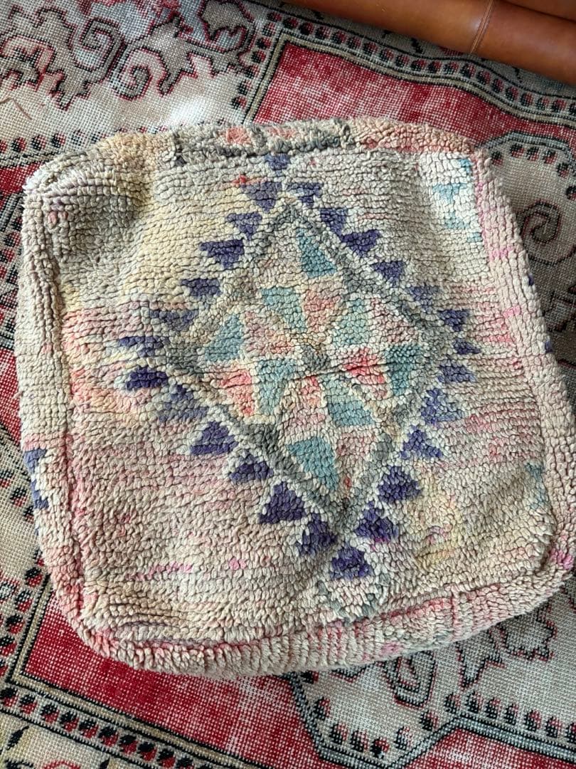 S*S様 ブジャド プフ カバー モロッコ クッションカバー　ボシャルウィット