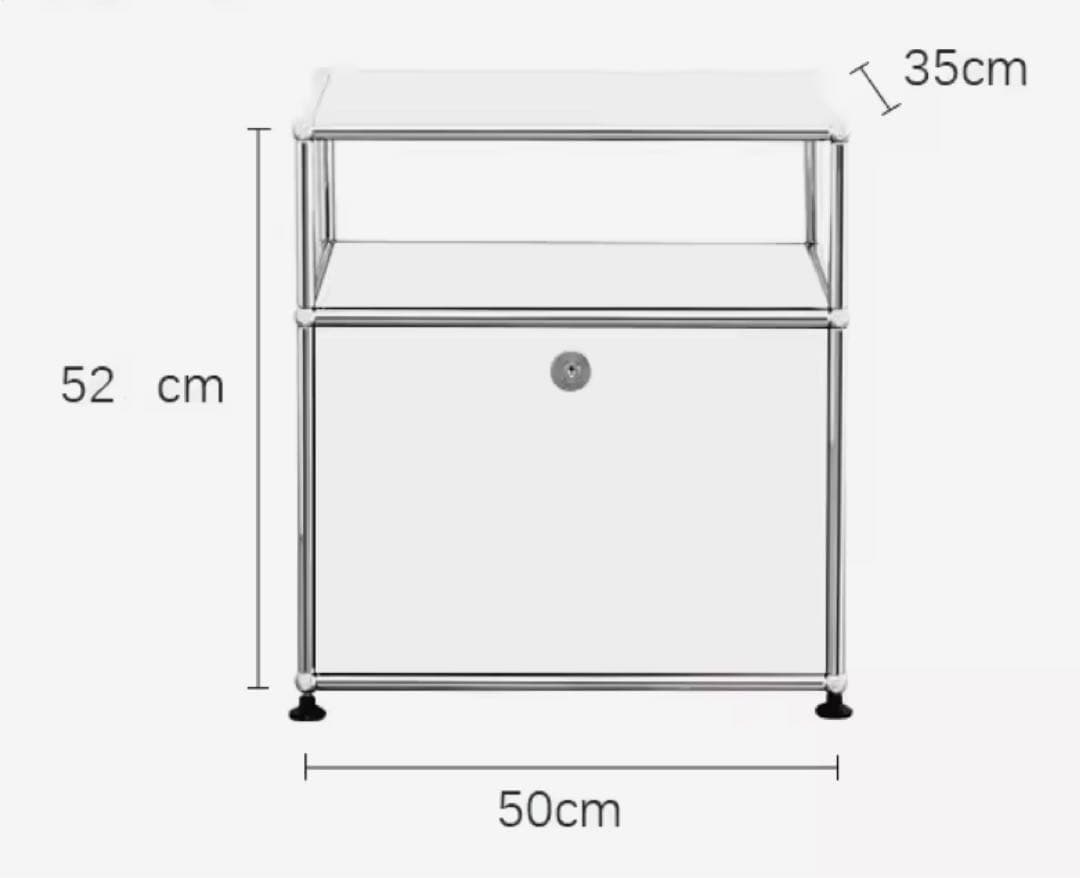 リプロダクトホワイトUSMハラーローボードサイドボードチェストモジュール家具