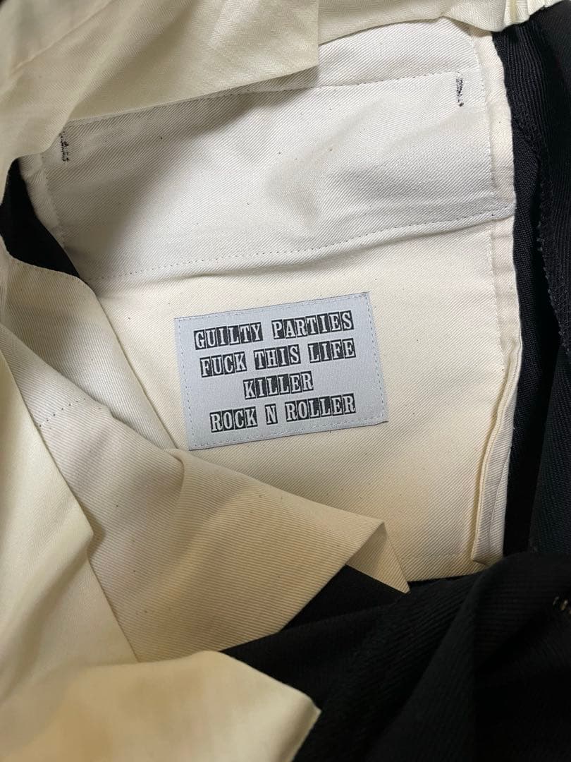 新品未使用品　wackomaria黒 チノパン 未使用タグ付き　Lサイズ