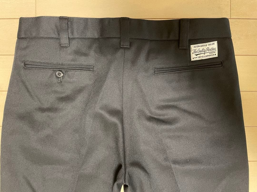 新品未使用品　wackomaria黒 チノパン 未使用タグ付き　Lサイズ