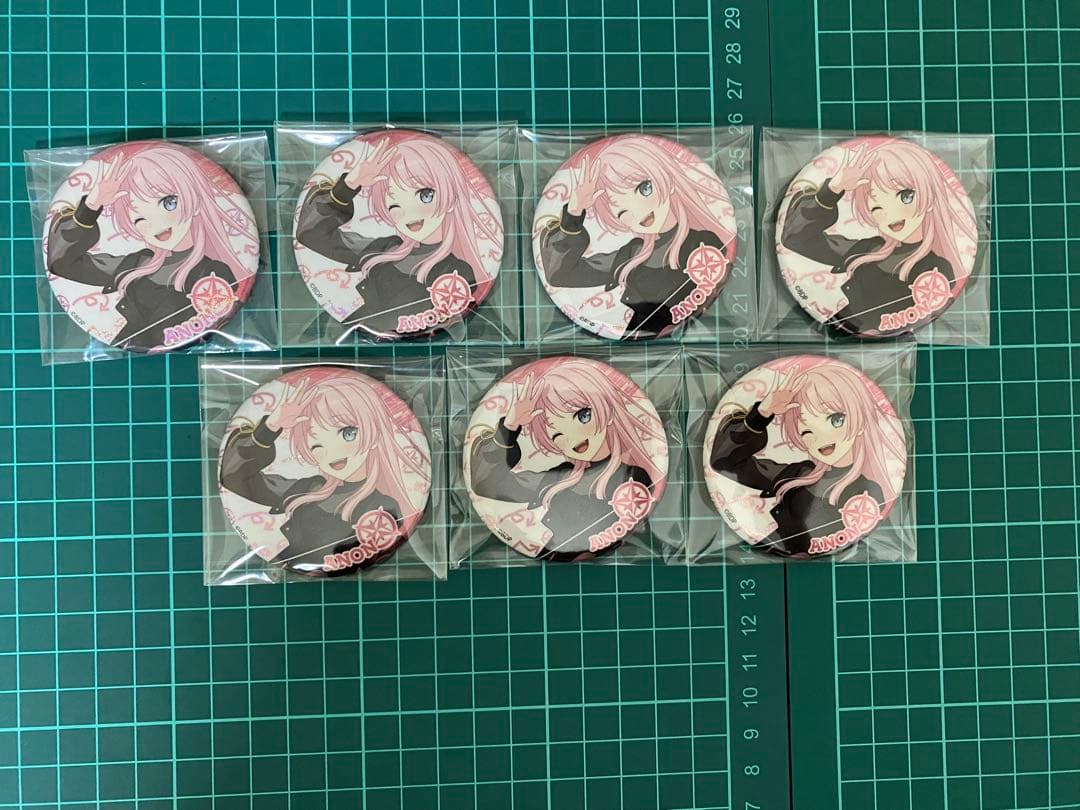 バンドリ 10周年 缶バッジ MyGO!!!!! 千早愛音 7個セット