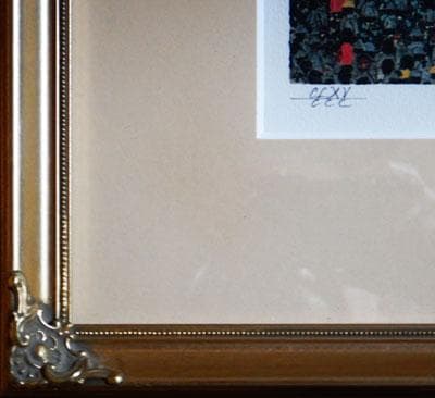 ¥110000⇒¥88000　山下清 長岡の花火 リトグラフ 限定300部6号大