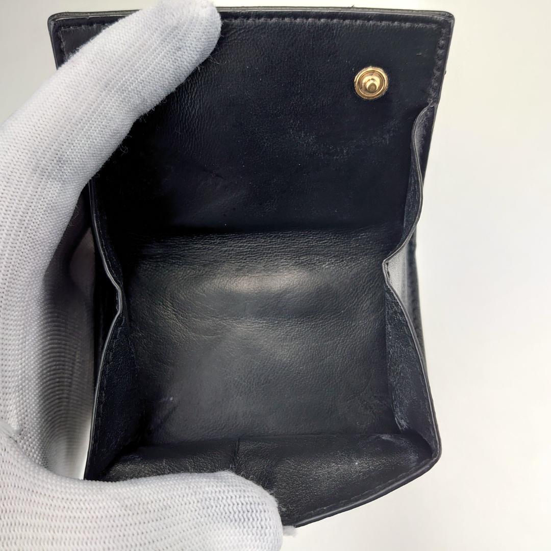 【美品】サンローラン　カサンドラ　オリガミ　タイニー　三つ折り財布　1194