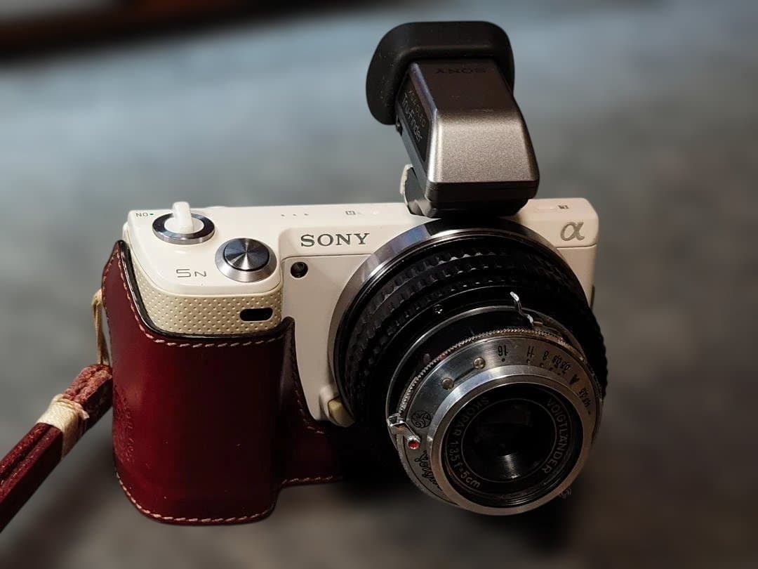 レンズ(単焦点) Voigtlander SKOPER 3.5 f5cm Sony NEX 5N