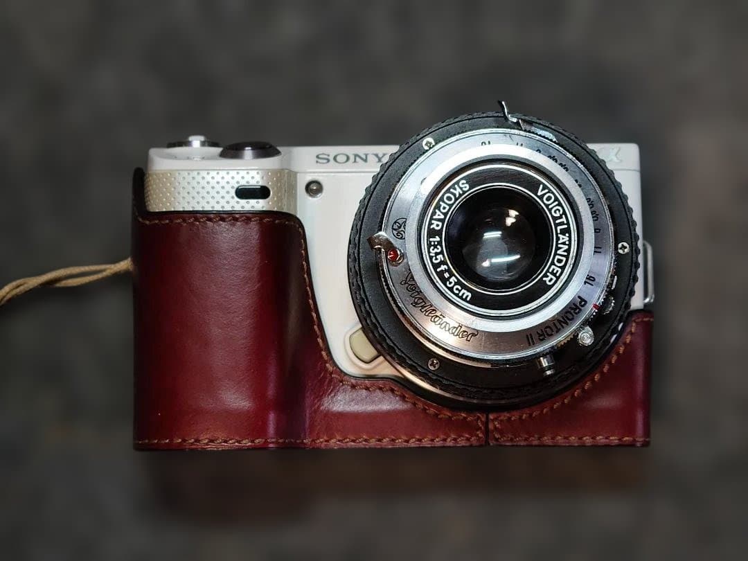 レンズ(単焦点) Voigtlander SKOPER 3.5 f5cm Sony NEX 5N