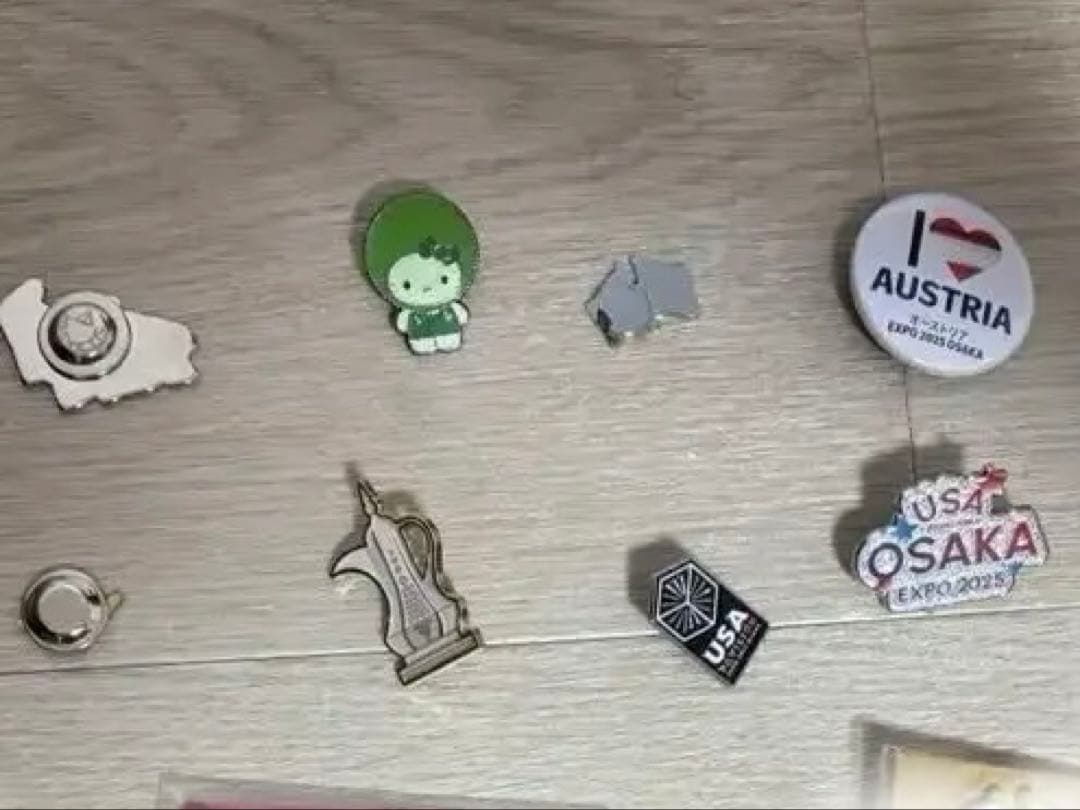 【レア・非売品・完売品・万博】値下げ！！各国　ピンバッチセット　11個セット
