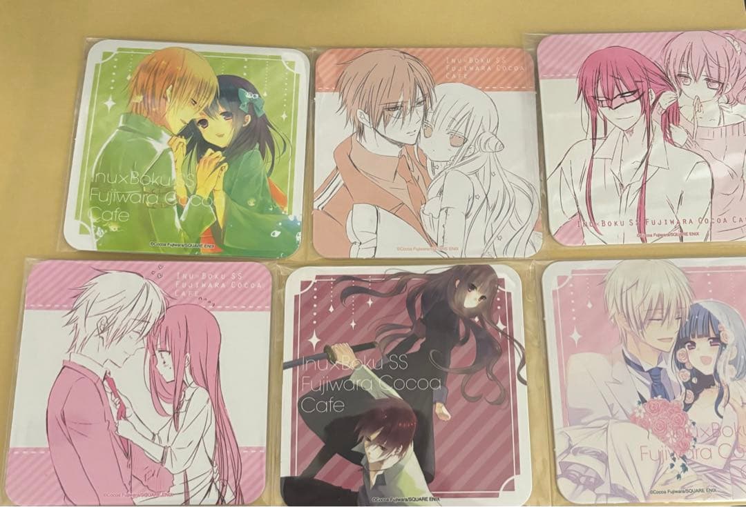 いぬぼくかふぇ 藤原ここあカフェ 妖狐×僕SS コースター  特典