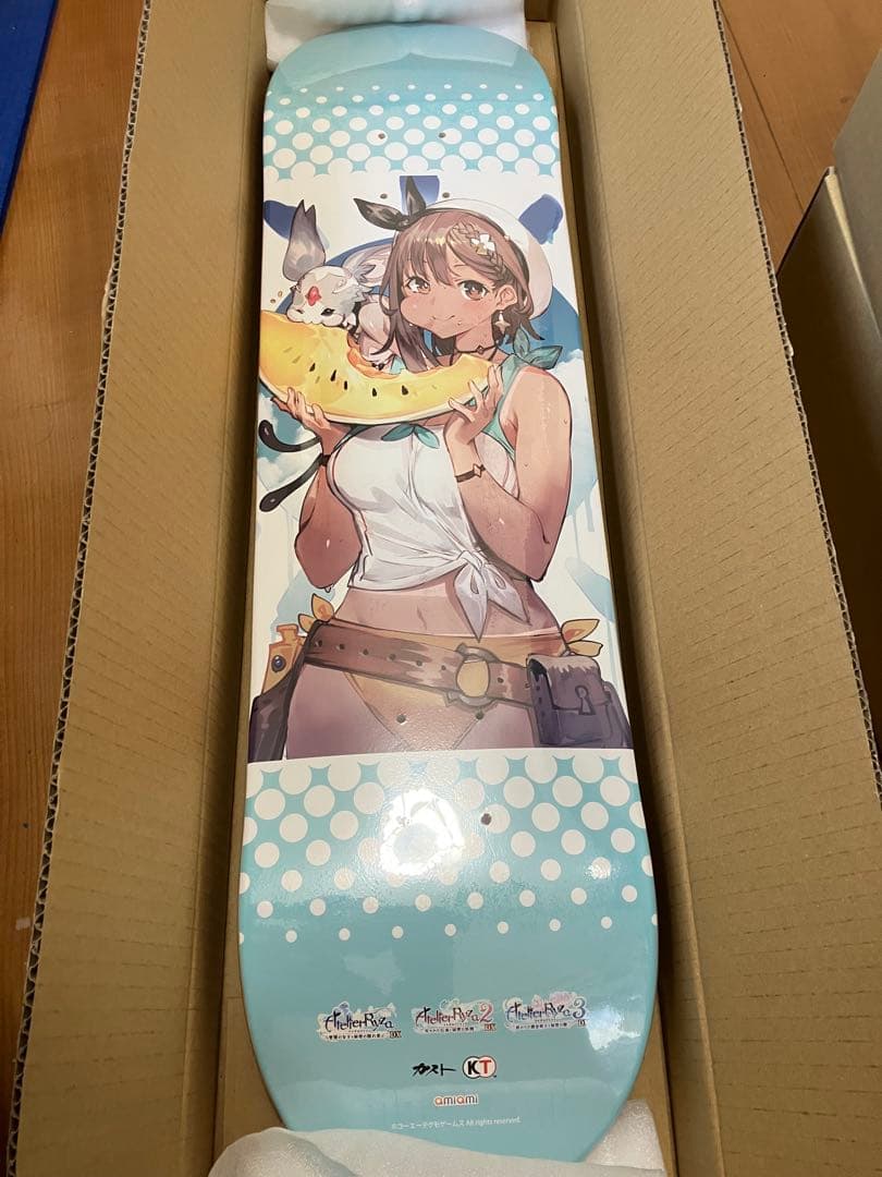 あみあみ特典　スケートボードデッキ　ライザのアトリエ 〜秘密トリロジー〜 DX