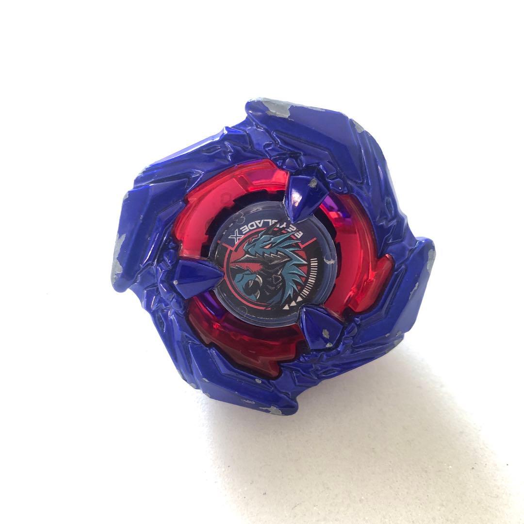 ベイブレードX　コバルトドレイク4-60F　メタルコート:ブルー