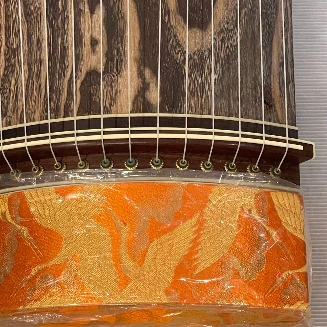 お琴 琴 和楽器 弦楽器 民族楽器 13弦 全長約185cm 中古 カバー付き