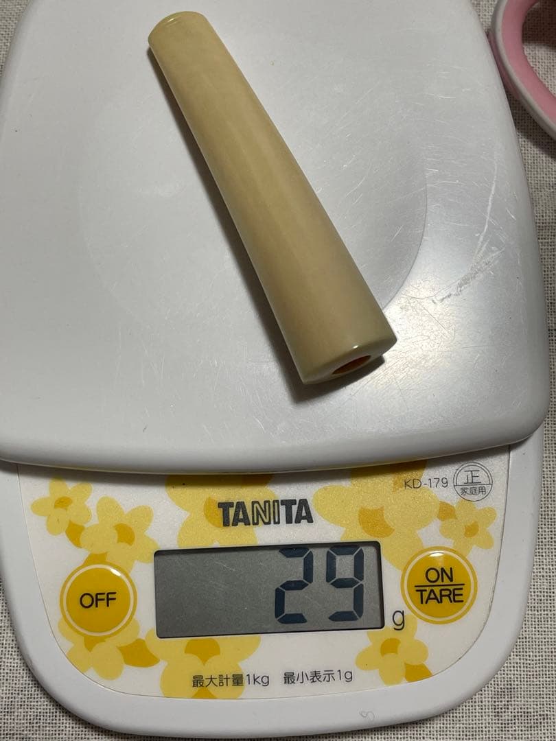 鯨の歯 アイボリー 彫刻入り　煙管