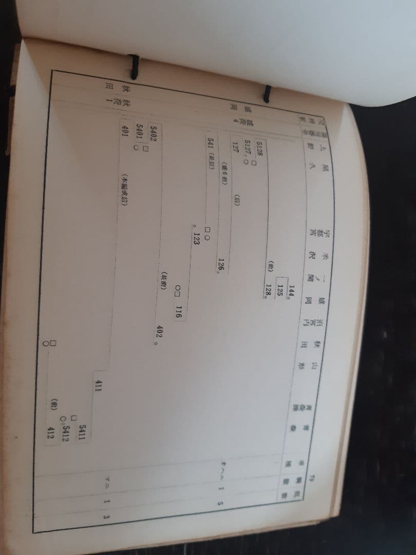 客車運用表　東北・高崎・上越・信越・川越線　昭和29年10月１日改正