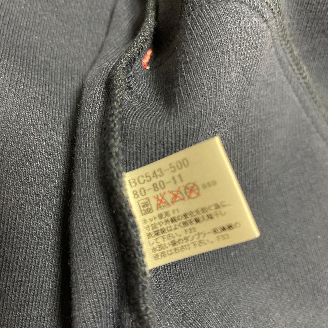 新品タグ付★Burberryバーバリー★ノバチェックパーカー★濃紺★80